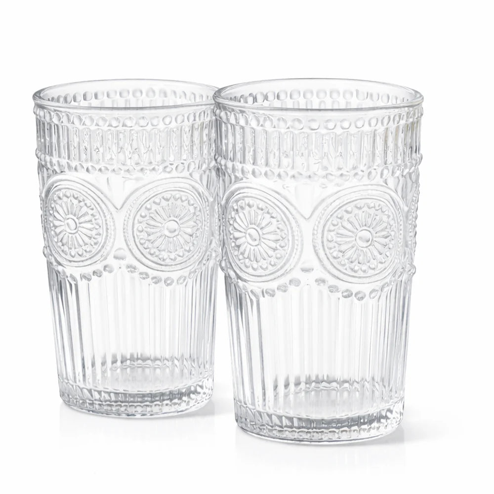 Alerra   Sunstone   13   Oz   Vintage   Glassware   Set   (Set   of   2)