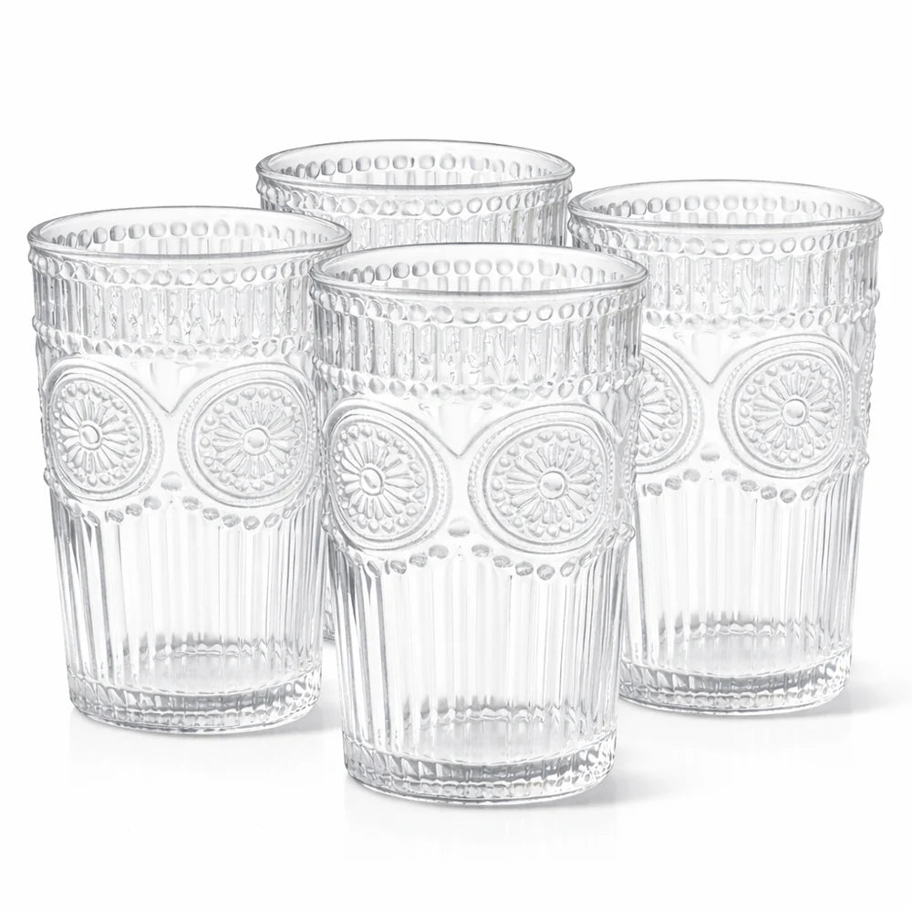Alerra   Sunstone   13   Oz   Vintage   Glassware   Set   (Set   of   2)