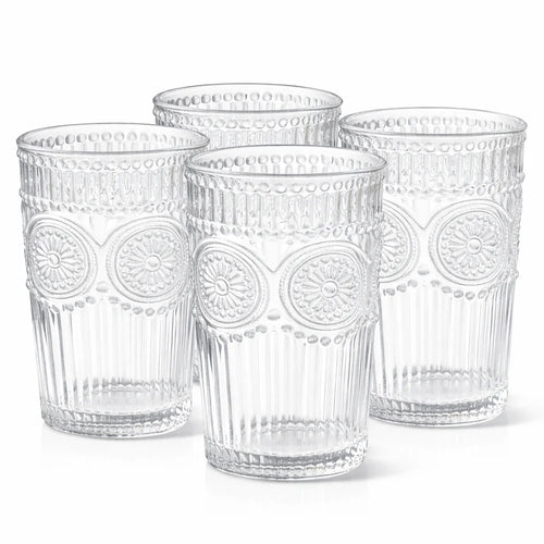 Alerra   Sunstone   13   Oz   Vintage   Glassware   Set   (Set   of   2)