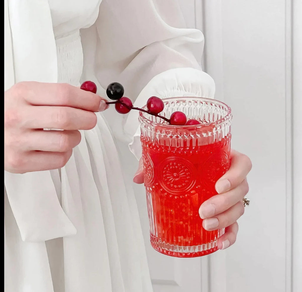 Alerra   Sunstone   13   Oz   Vintage   Glassware   Set   (Set   of   2)