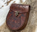 Renaissance PU Leather Waist Purse COSPLAY Photography Props